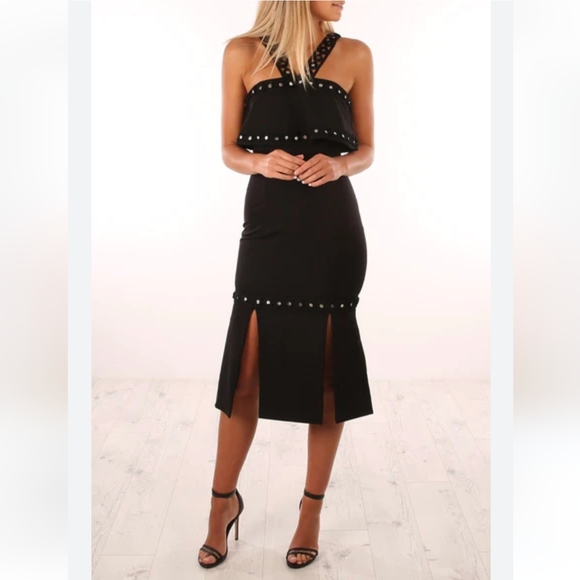 Premonition Black Coctail Dress - Picture 5 of 5